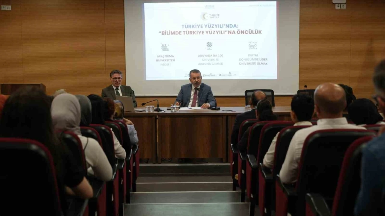 Rektör Kırışık’tan üniversitenin gelecek vizyonuna ilişkin d