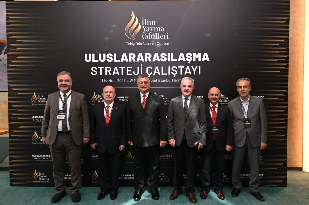 Rekt&ouml;r Prof. Dr. Musa Alcı, "Uluslararasılaşma Strateji &Ccedil;alıştayı"na katıldı
