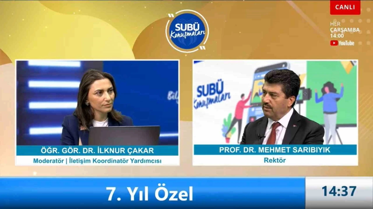 Rektör Sarıbıyık: &quot;İlklere imza atmaktan mutluluk duyuyoruz&quot;
