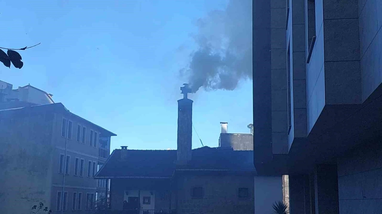 Rize’de baca yangını paniğe neden oldu
