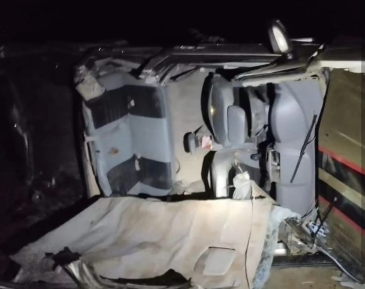 Rize’de kamyonet şarampole yuvarlandı: 6 yaralı