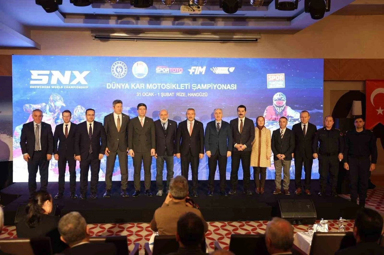 Rize, D&uuml;nya Kar Motosikleti Şampiyonası&rsquo;na ev sahipliği yapacak
