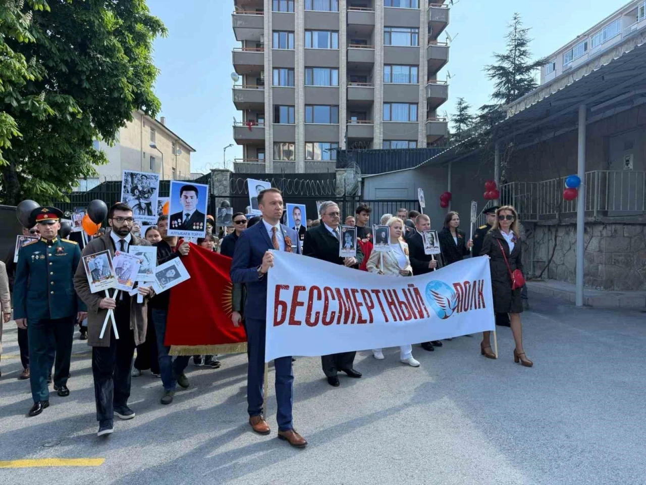 Rusya Büyükelçiliği’nde &quot;Zafer Günü&quot; kutlandı
