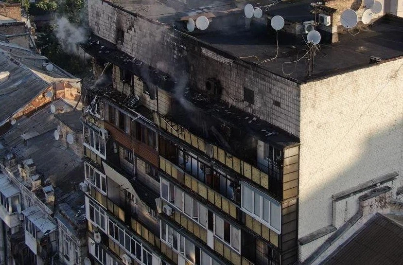 Rusya’dan Kiev’e füzeli ve İHA’lı saldırı: 2 ölü, 16 yaralı
