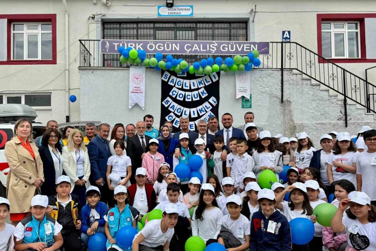 ’Sağlıklı Çocuk, Sağlıklı Gelecek’ projesi Niğde’de hayata geçti
