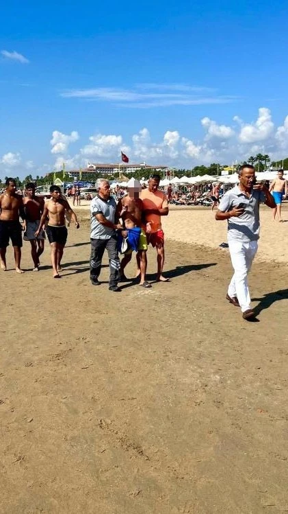 Sahilde Alman turiste taciz ş&uuml;phelisi tutuklandı
