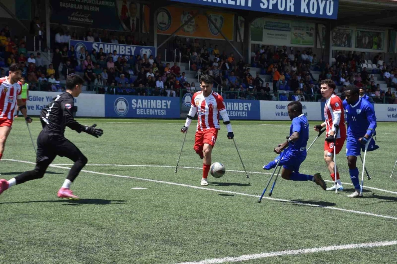 Şahinbey Ampute adım adım şampiyonluğa koşuyor: 2-1
