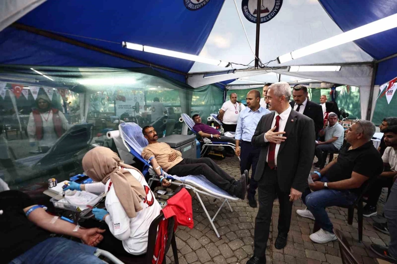 Şahinbey Belediyesi’nden yeni rekor:  13 bin 625 ünite kan bağışı

