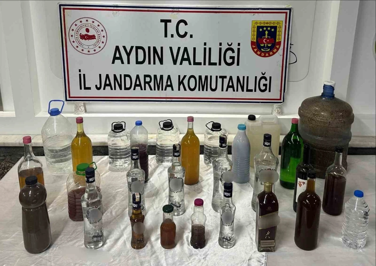 Sahta alkol üretip piyasa süren şüpheli yakalandı
