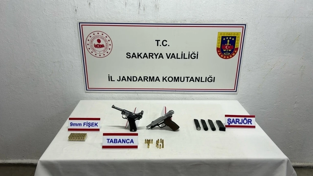 Sakarya’da kaçak silah operasyonu: 1 tutuklama

