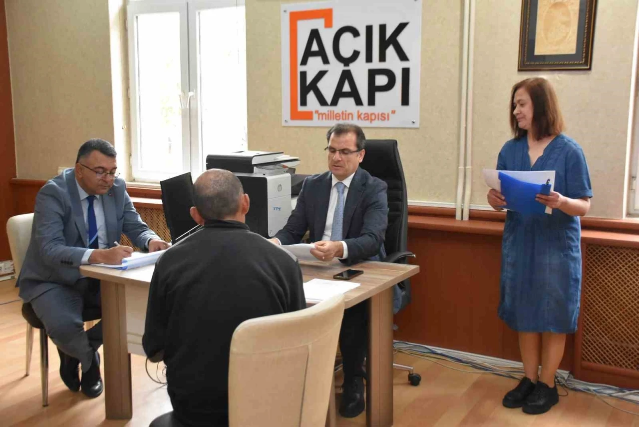 Salihli’de sorunların çözümü Açık Kapı’da!
