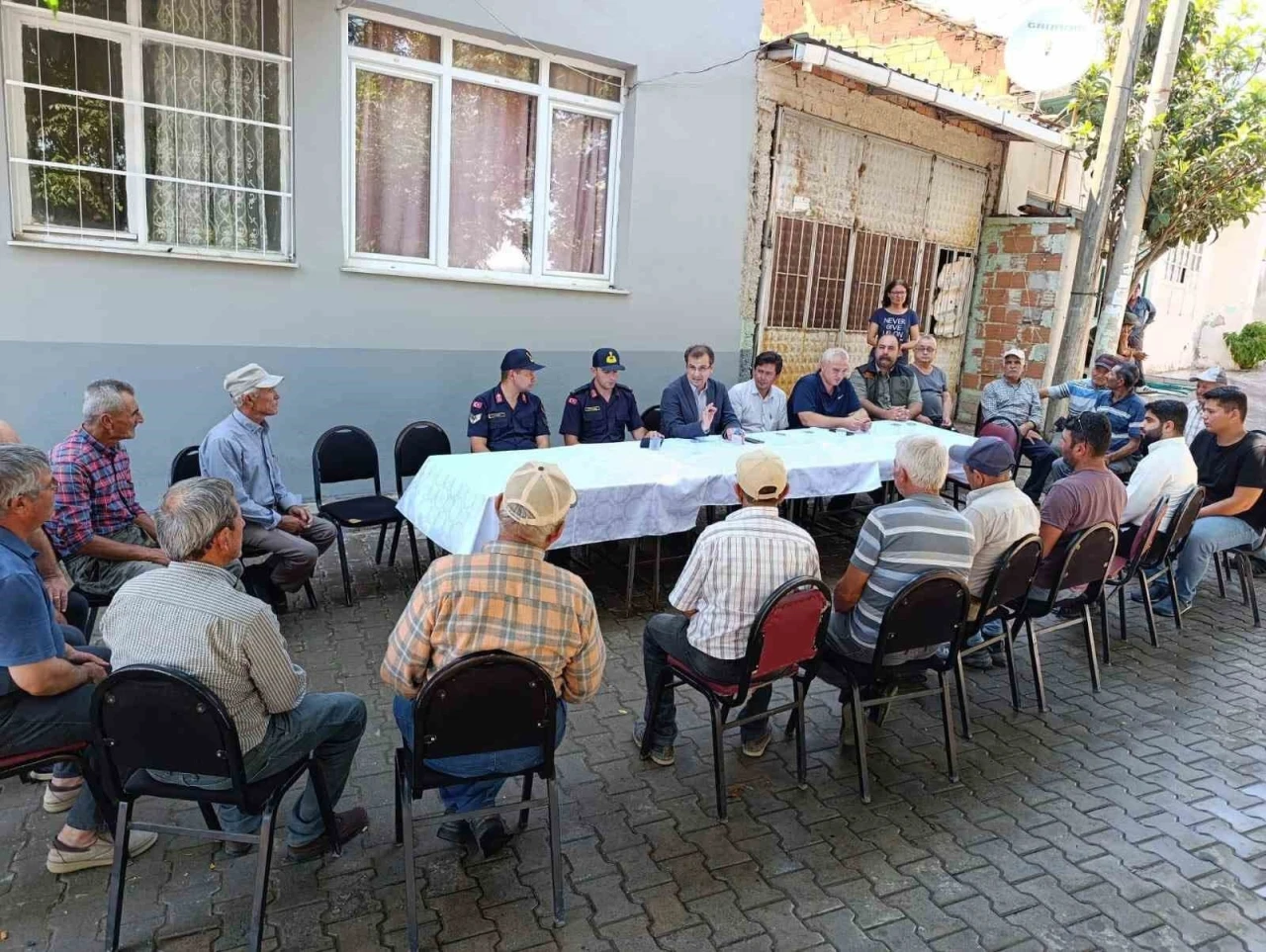 Salihli’de yangın alarmı
