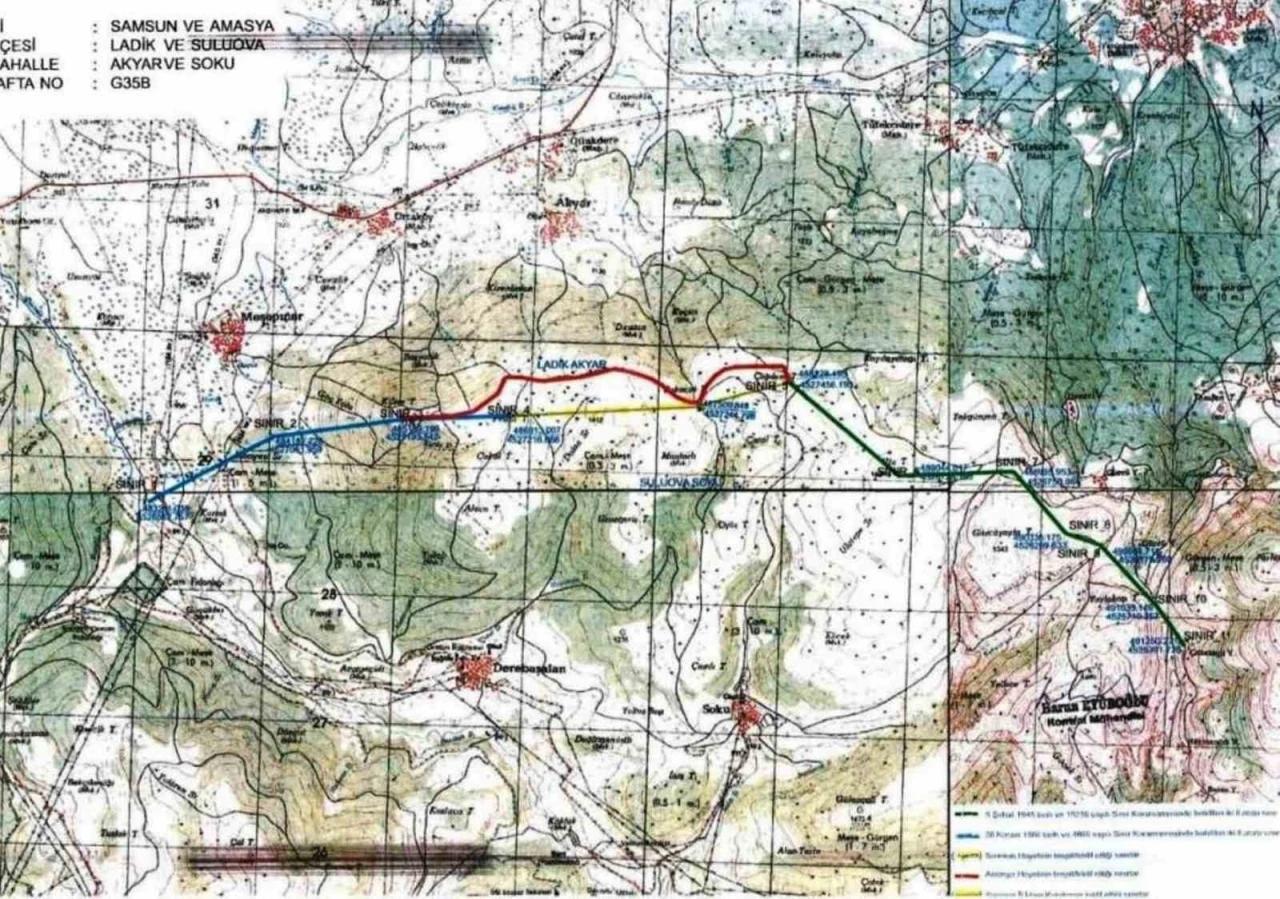 Samsun-Amasya sınırındaki ’toprak’ krizi: &quot;Topraklarımızdan asla vazgeçmeyiz&quot;
