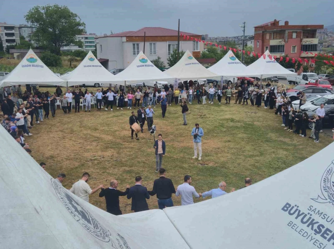 Samsun Balkan Türkleri &quot;21. Etli Kazan Pilavı&quot; etkinliğinde buluştu
