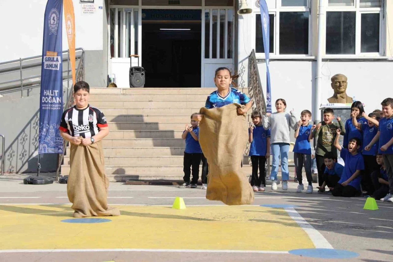 Samsun B&uuml;y&uuml;kşehir, geleneksel &ccedil;ocuk oyunlarıyla 92 bin &ccedil;ocuğa ulaştı
