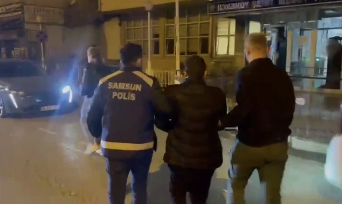 Samsun’da 12 yıl hapis cezası bulunan firari yakalandı
