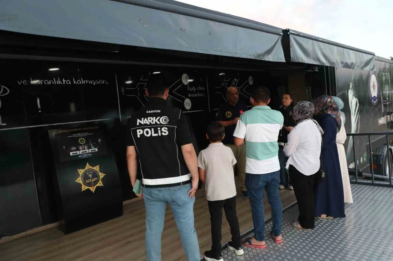 Samsun’da 21 bin 500 kişiye uyuşturucuyla mücadele eğitimi verildi
