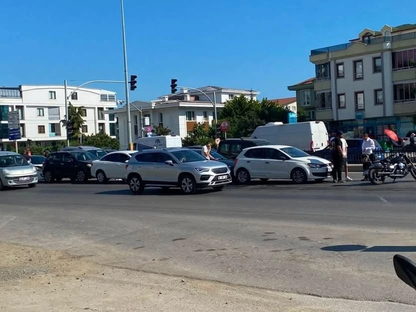 Samsun&rsquo;da 5 ara&ccedil;lı zincirleme kaza
