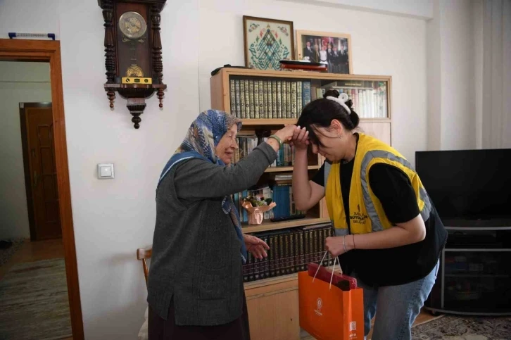 Samsun’da Anneler Günü’nde anlamlı ziyaret
