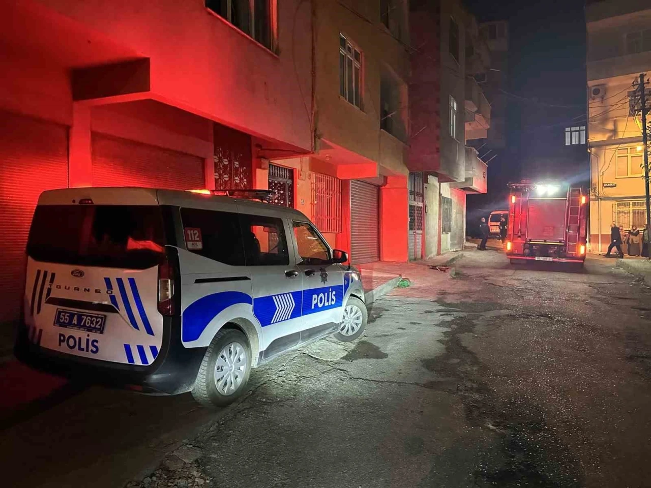 Samsun’da baca yangını korkuttu
