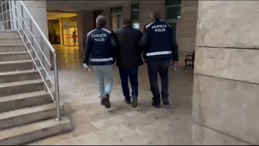 Samsun’da dolandırıcılık suçundan 15 yıl 7 ay hapis cezasına bulunan 2 kişi yakalandı