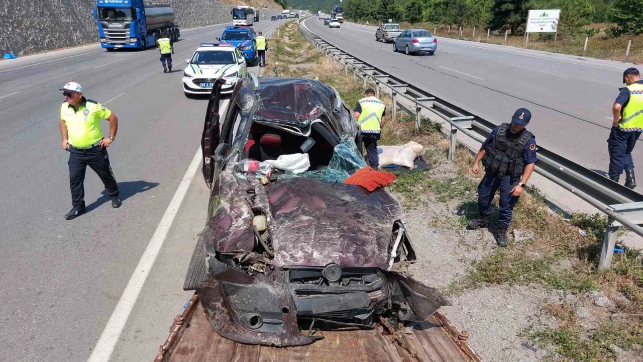 Samsun’da hafif ticari araç takla attı: 1 ölü, 3 yaralı
