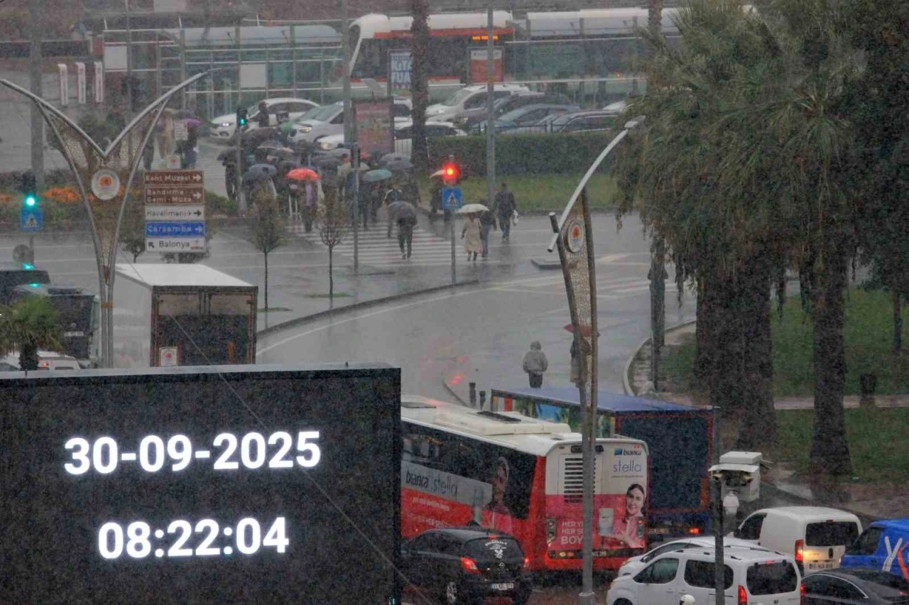Samsun’da kuvvetli sağanak
