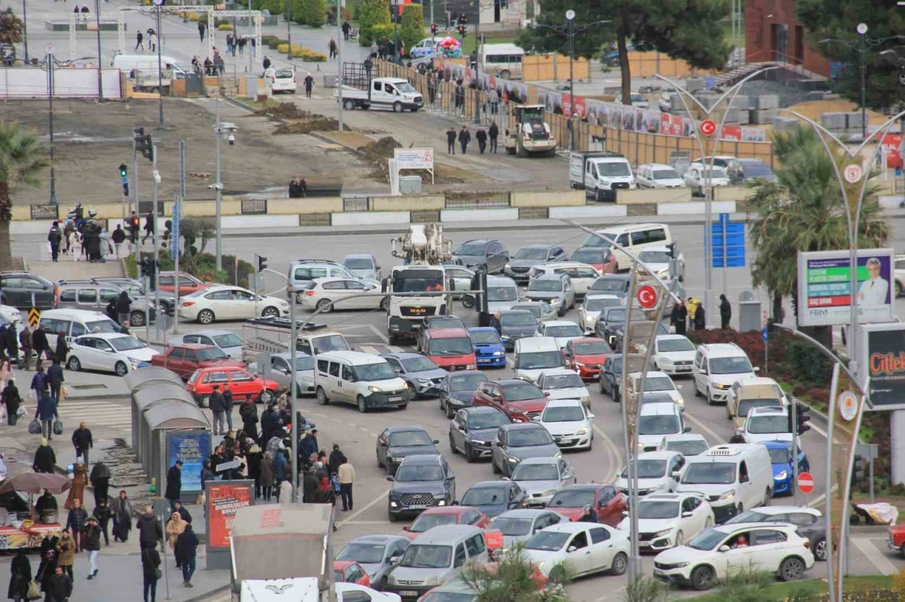 Samsun&rsquo;da motorlu taşıt sayısı bir yılda 39 bin 647 adet arttı
