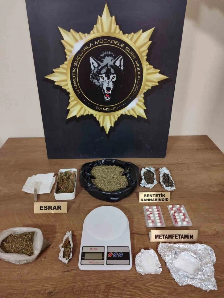 Samsun&rsquo;da narkotik uygulaması: 24 kişi yakalandı
