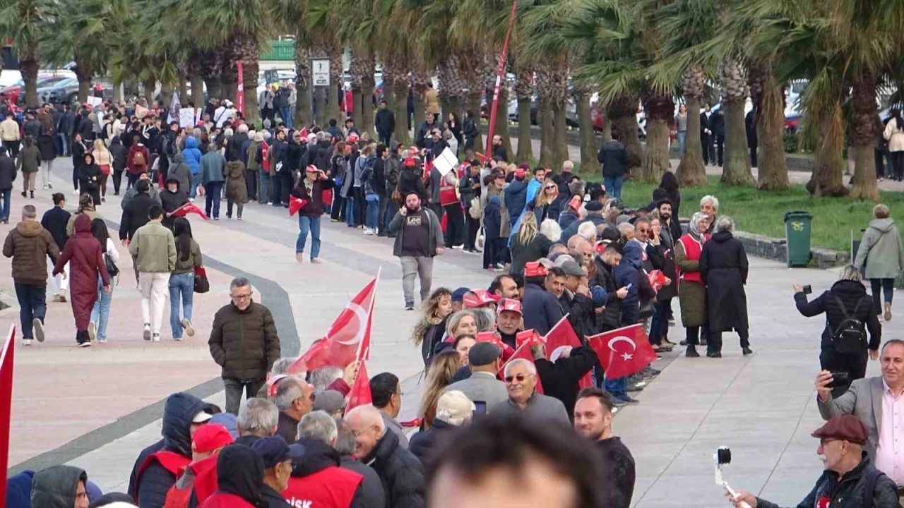 Samsun’da &quot;Adalet Zinciri&quot; etkinliği
