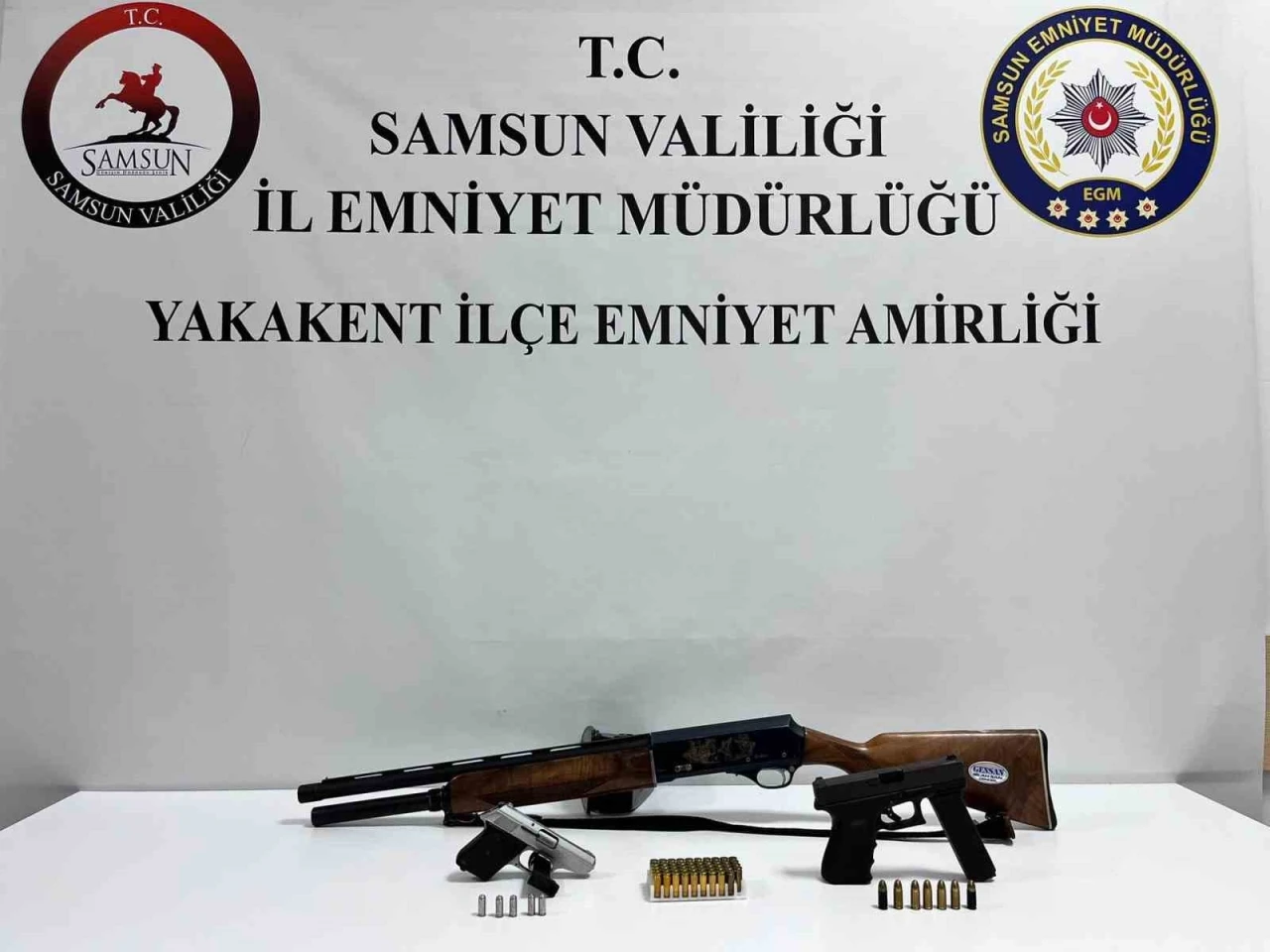 Samsun&rsquo;da ruhsatsız silah operasyonu: 3 silah ele ge&ccedil;irildi
