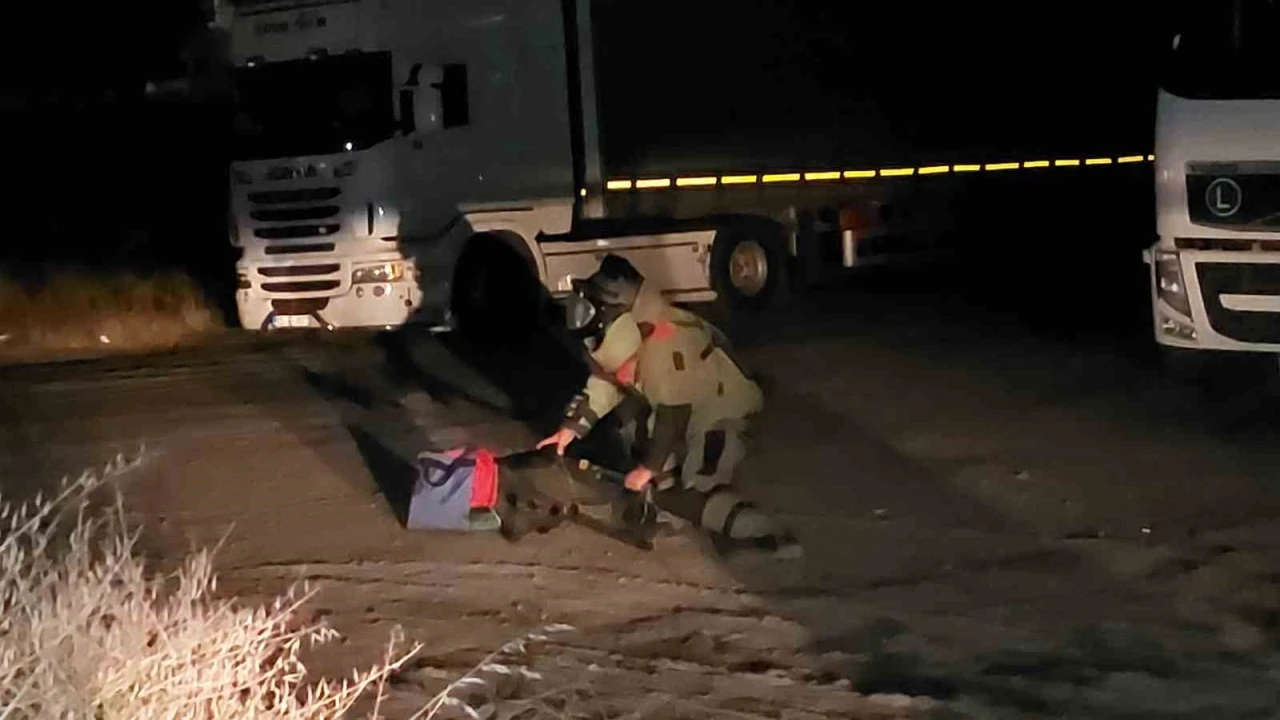 Samsun’da şüpheli çanta jandarma ve polisi alarma geçirdi
