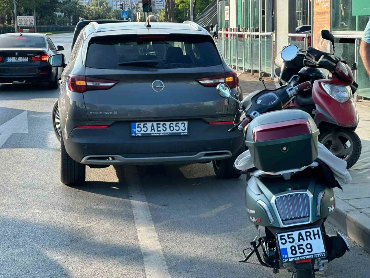 Samsun’da trafik kazası: 1 yaralı
