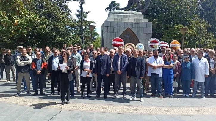 Samsun’da veteriner hekimlerden ’şiddet’ tepkisi
