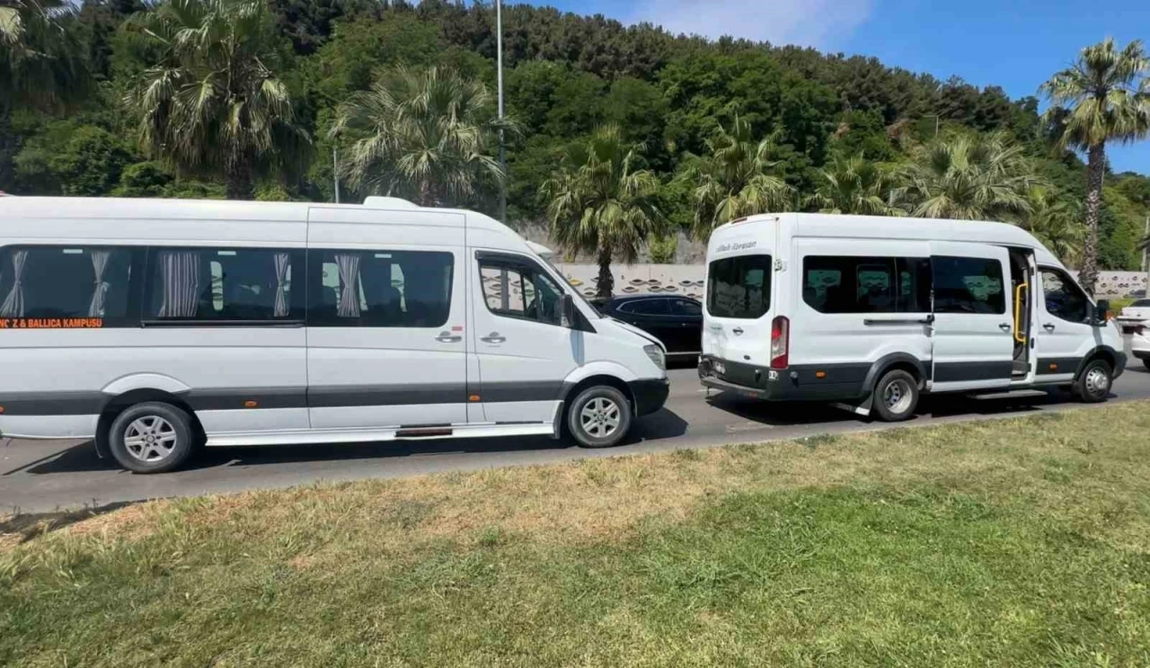 Samsun&rsquo;da zincirleme trafik kazası: 1 yaralı
