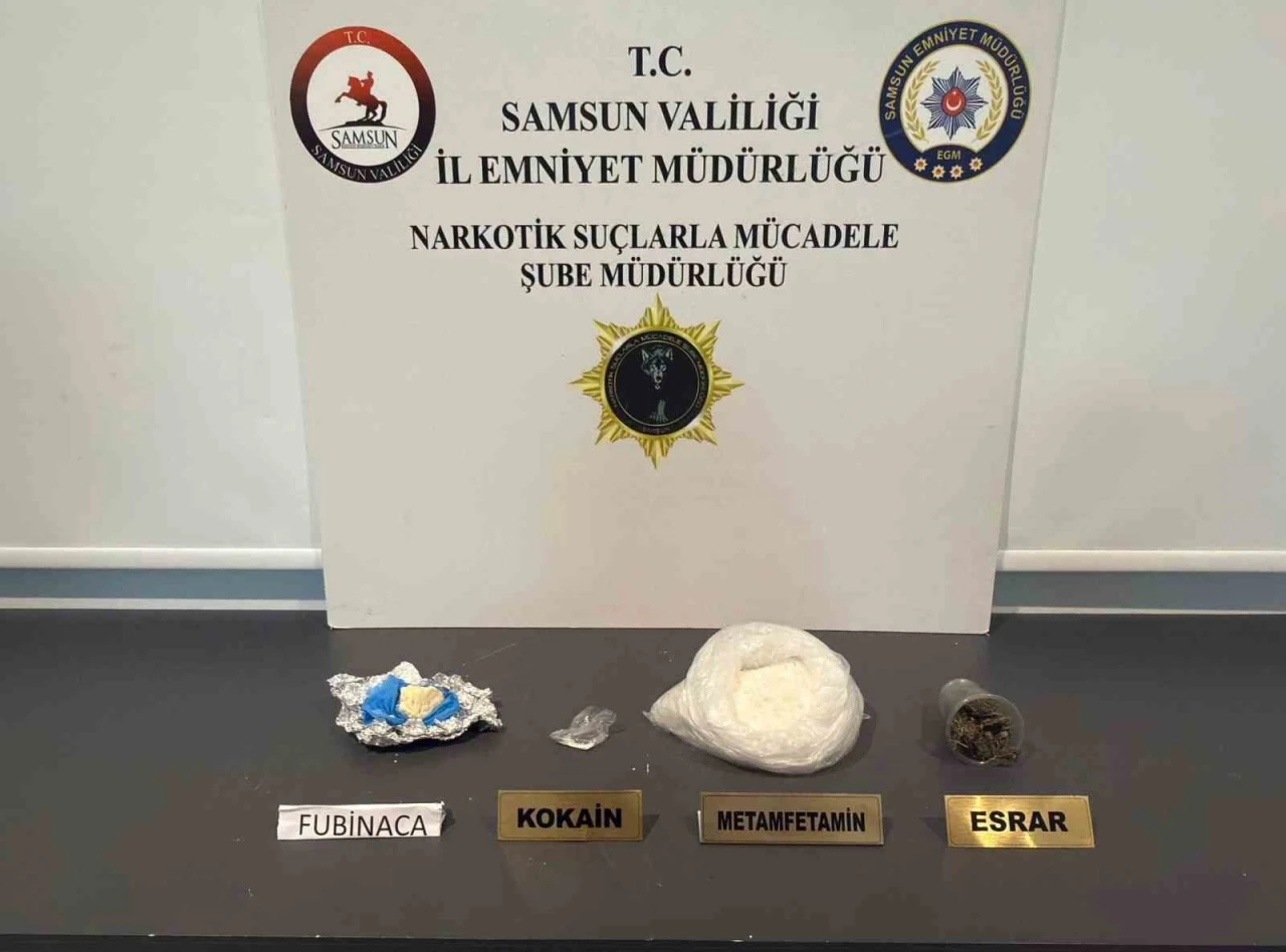 Samsun’un 4 ilçede eş zamanlı uyuşturucu operasyonu: 9 gözaltı
