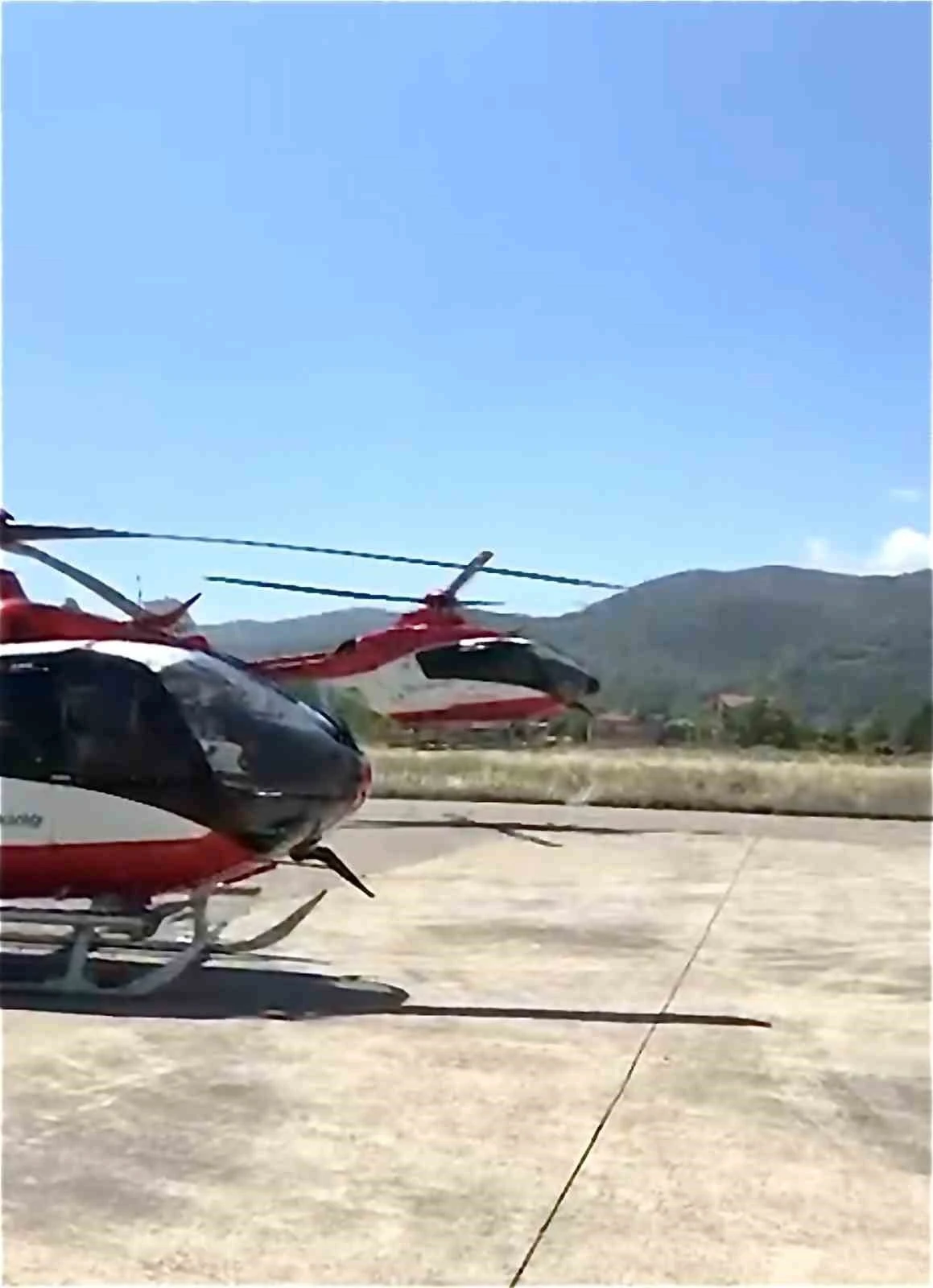 Samsun&rsquo;un ambulans helikopterinden sınırları aşan nakil
