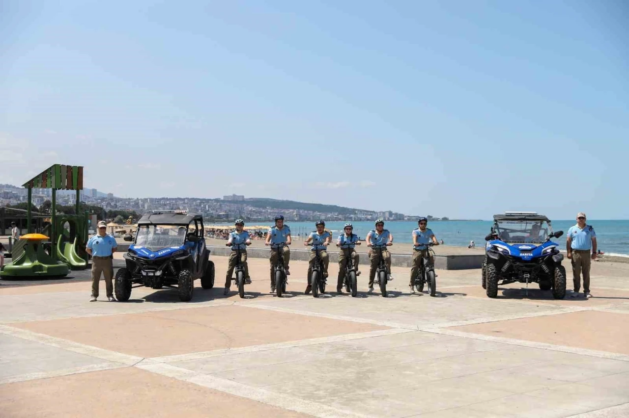 Samsun zabıtasına UTV ve elektrikli bisiklet takviyesi
