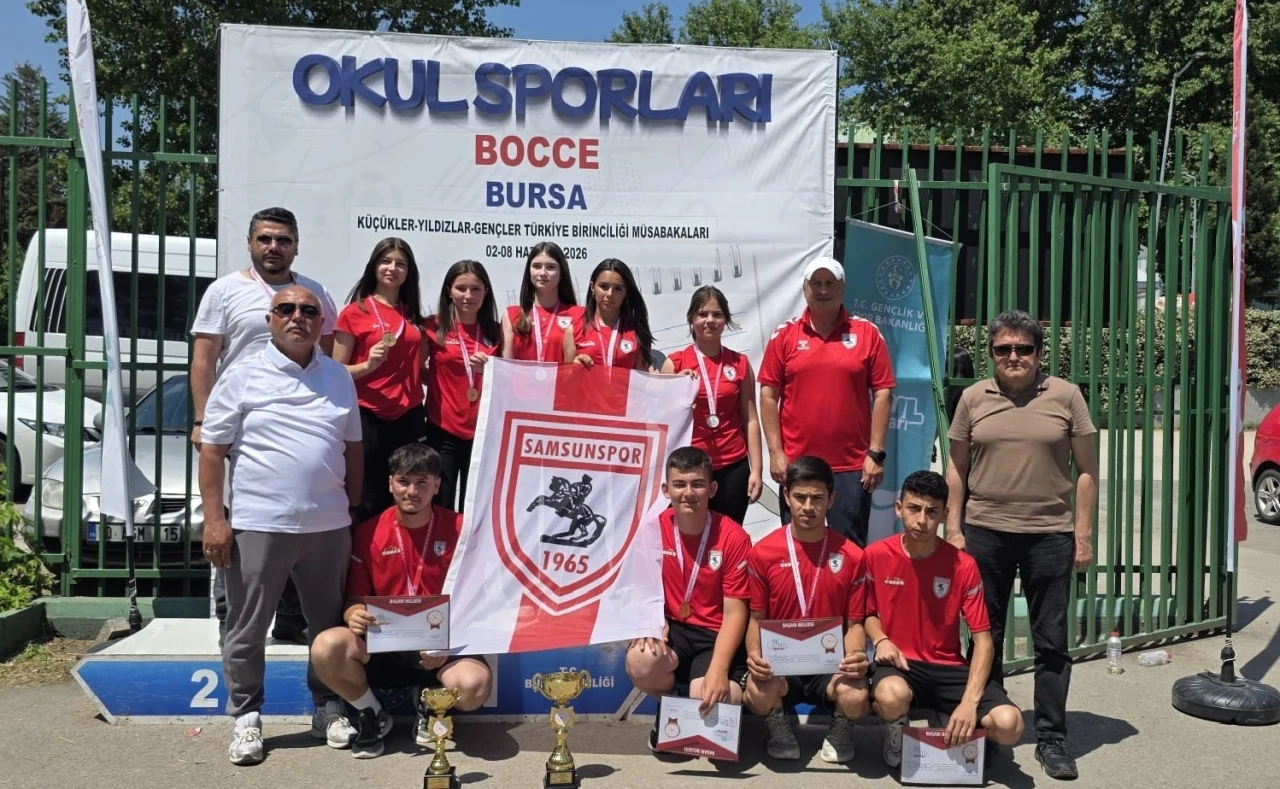 Samsunspor boccede 2 yıl üst üste Türkiye şampiyonu