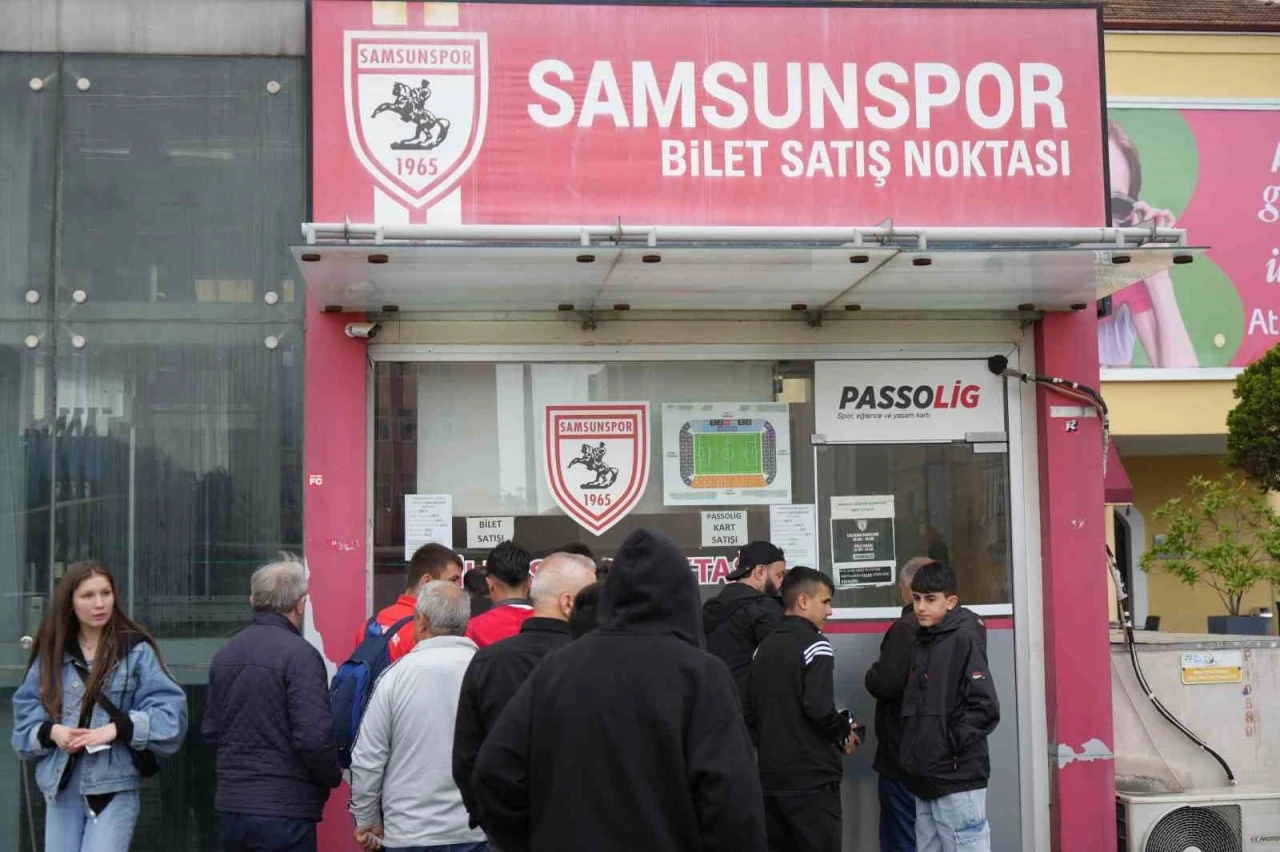 Samsunspor’da Sivasspor maçı için ilk gün 23 bin bilet satıldı
