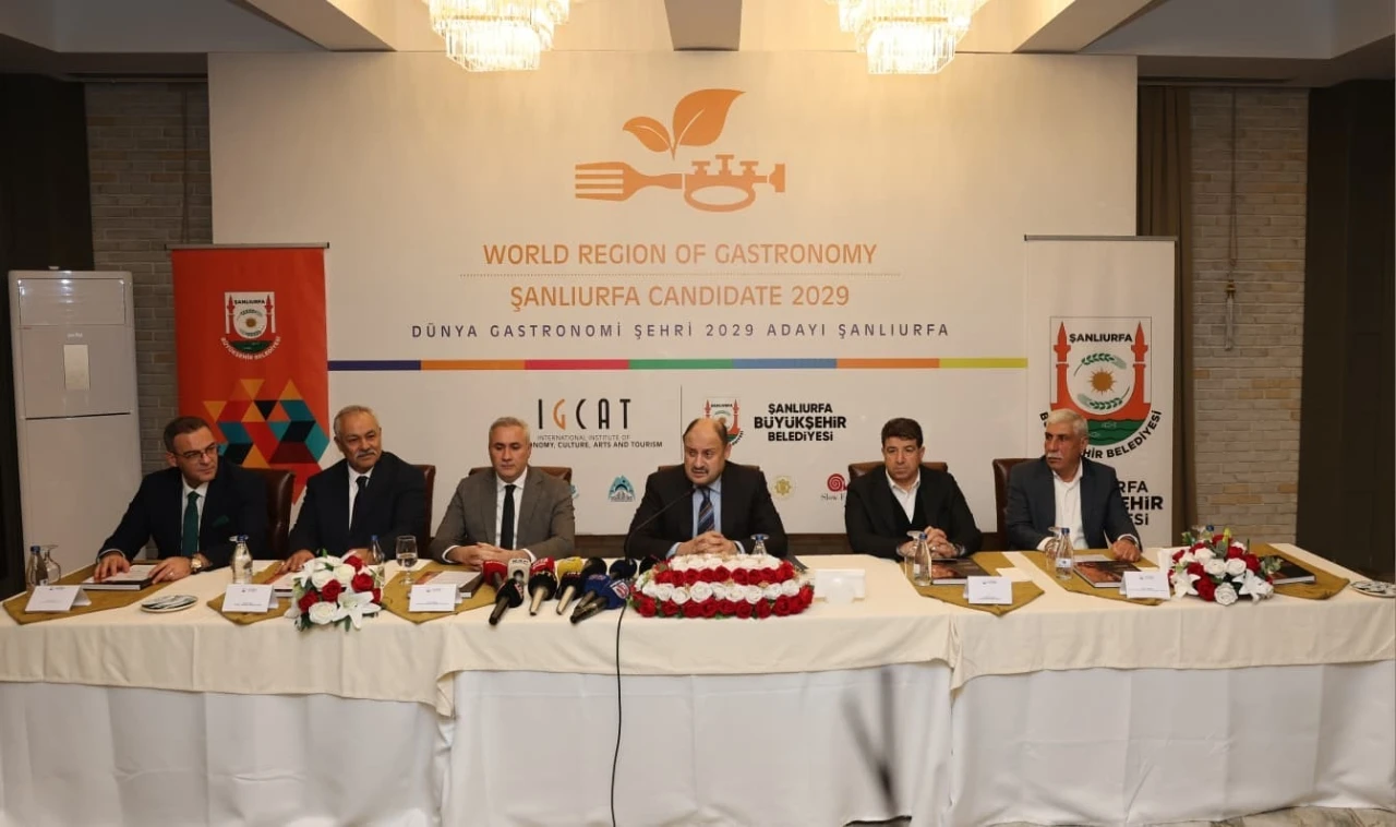 Şanlıurfa &rsquo;2029 D&uuml;nya Gastronomi Şehri&rsquo; unvanına aday g&ouml;sterildi
