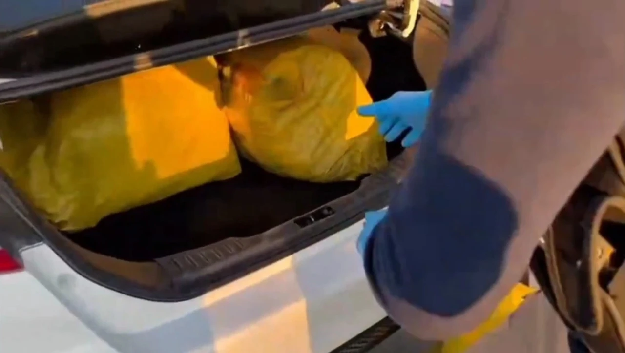Şanlıurfa’da 35 kilogram skunk ele geçirildi: 1 gözaltı
