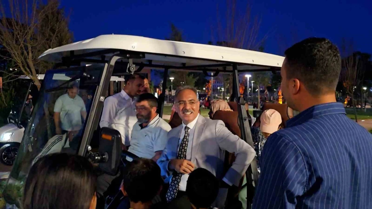 Şanlıurfa’da golf araçları dönemi

