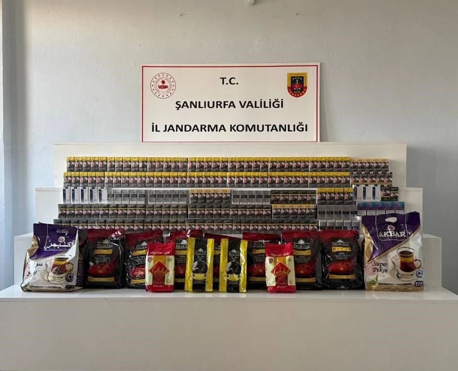 Şanlıurfa&rsquo;da g&uuml;mr&uuml;k ka&ccedil;ağı &uuml;r&uuml;nler ele ge&ccedil;irildi
