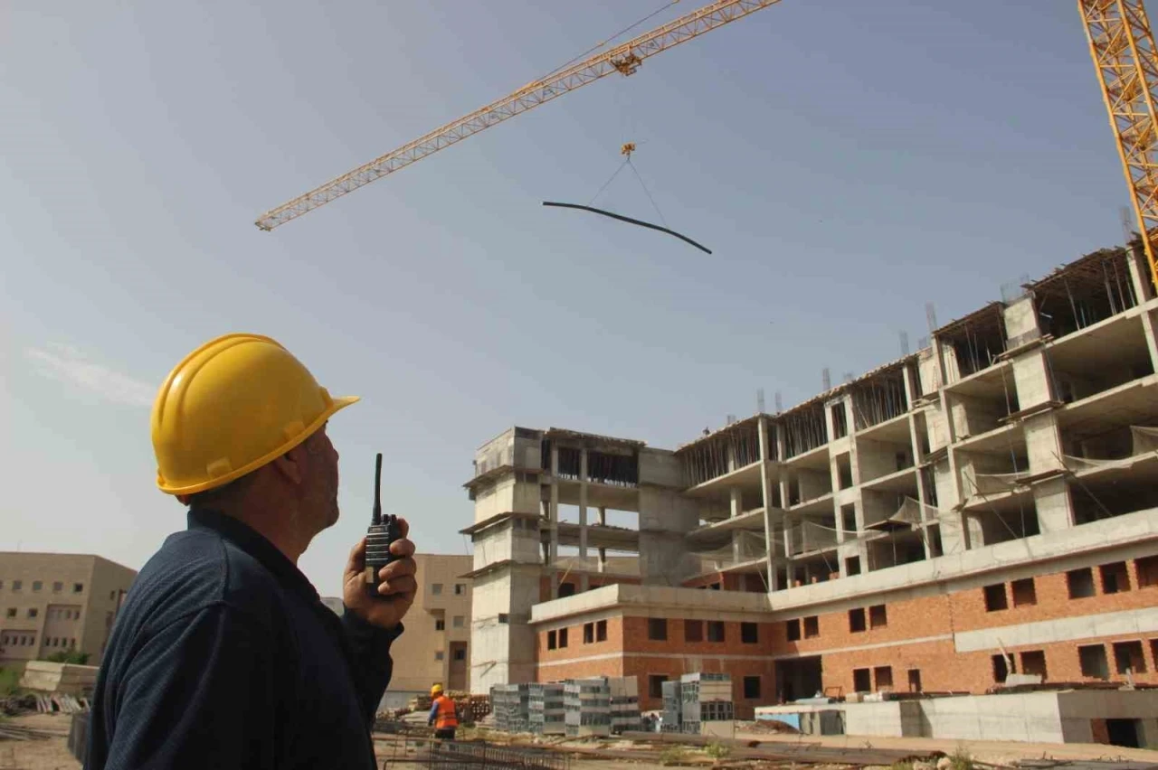 Şanlıurfa’da inşaat işçileri 1 Mayıs’ta da mesaide
