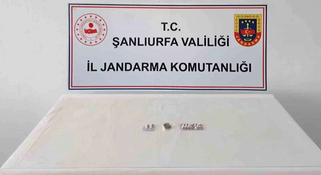 Şanlıurfa’da jandarmadan uyuşturucu operasyonu
