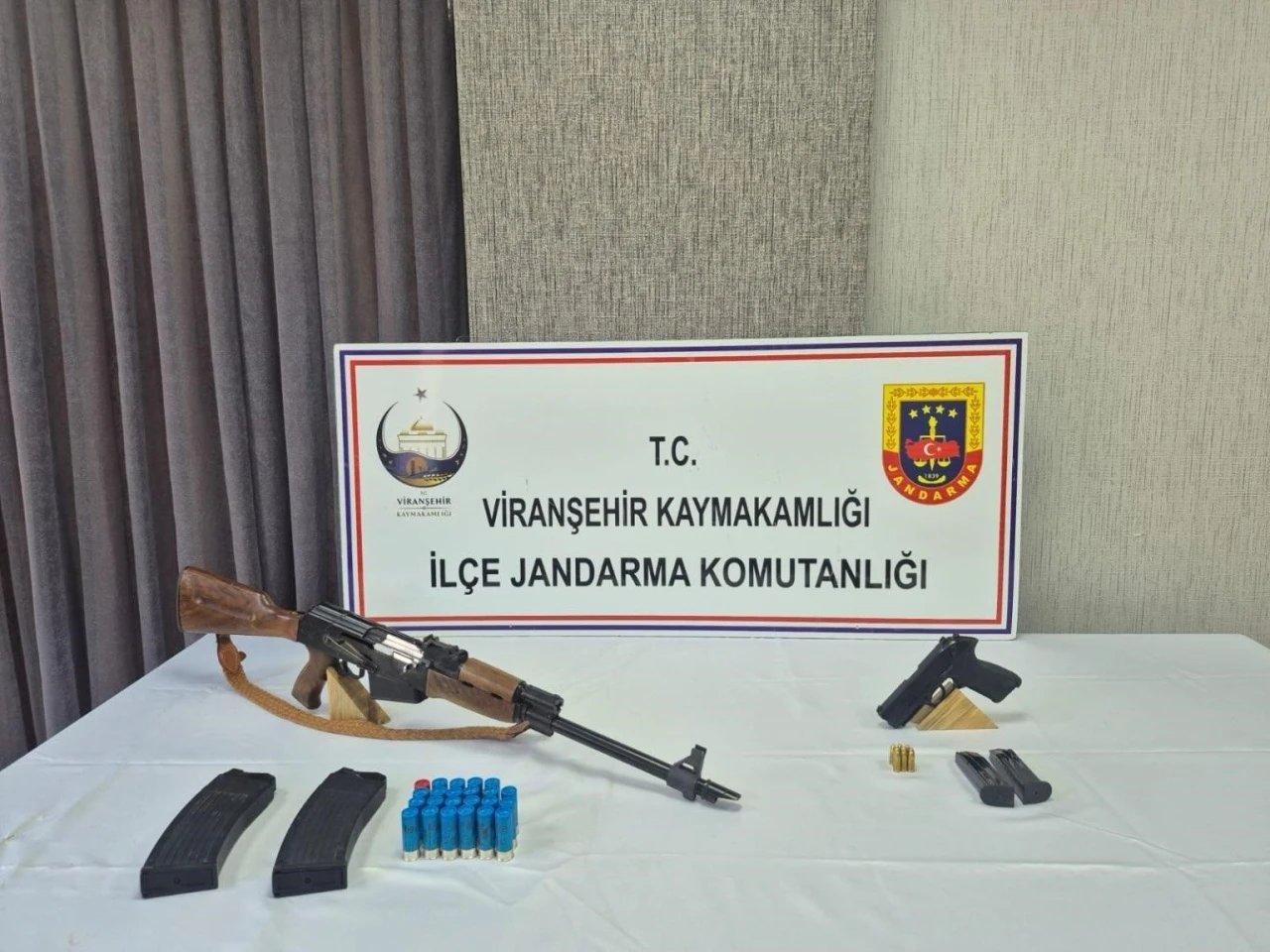 Şanlıurfa’da ruhsatsız silah operasyonu: 1 gözaltı
