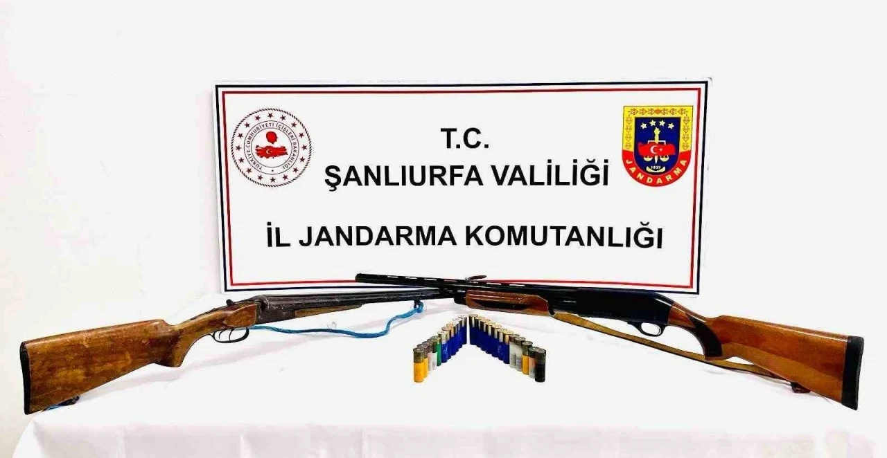 Şanlıurfa’da ruhsatsız silah operasyonu: 7 şüpheli gözaltında
