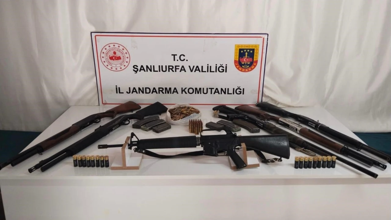 Şanlıurfa’da silah kaçakçılığı operasyonu: 7 gözaltı
