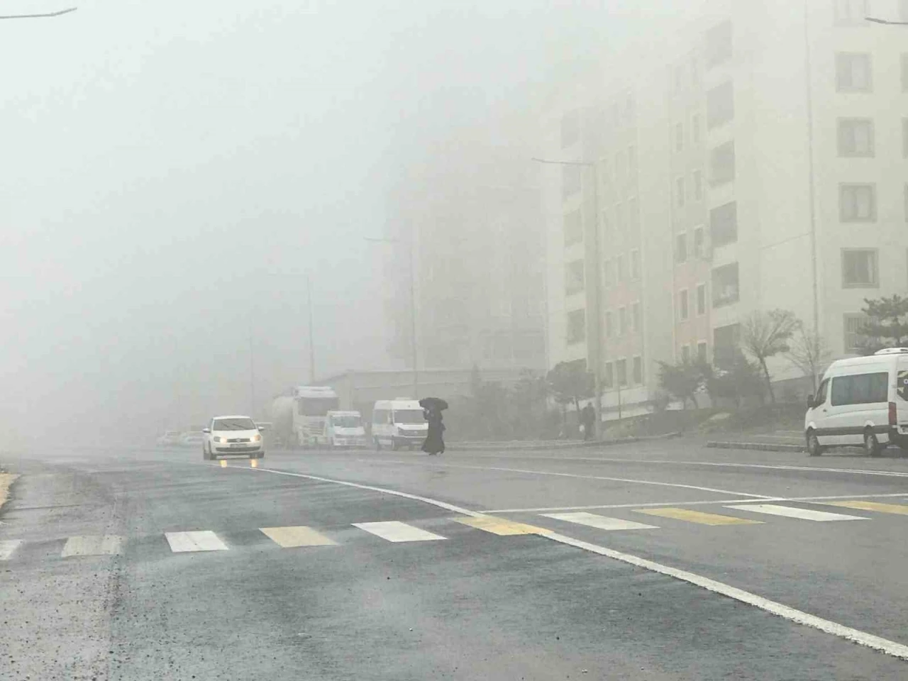 Şanlıurfa&rsquo;da yoğun sis ve yağmur etkili oluyor
